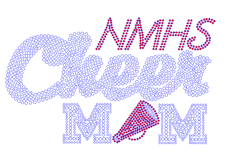 Personalized Cheer Mom - School Colors